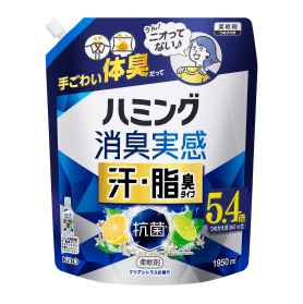 ハミング消臭実感 汗・脂臭 シトラス つめかえ 1950ml