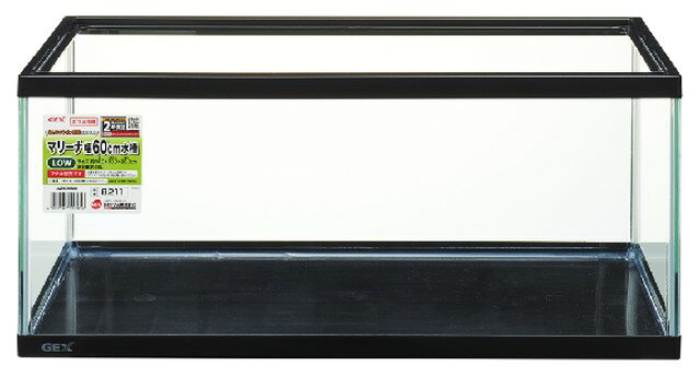楽天市場】ジェックス GEX マリーナ幅60cm水槽SLIM MR600BKS | 価格