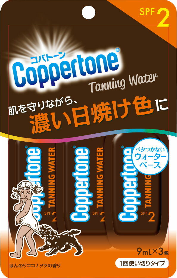 Amazon | コパトーン タンニング ウォーター SPF4 200ml ライト