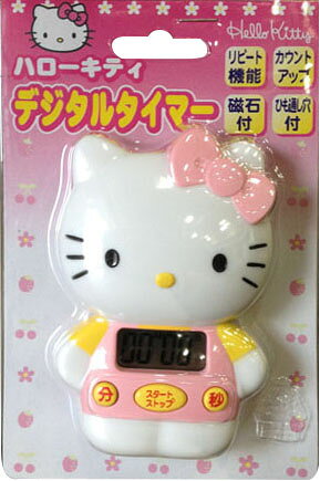 【お値下げ】キティーちゃんデジタルタイマースワロデコレーション お値下げ】キティーちゃんデジタルタイマースワロデコレーション