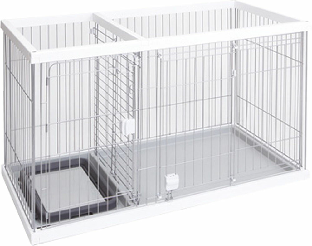 楽天市場】ペティオ 犬用 ドッグルームサークルPlus ベージュ ワイド