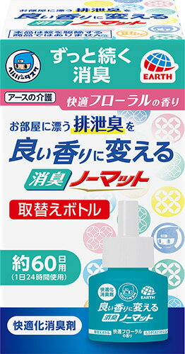 ヘルパータスケ 良い香りに変える 消臭ノーマット 取替えボトル 快適フローラルの香り 45ml