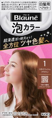 Blaune(ブローネ) 泡カラー 1 スタイリッシュブラウン