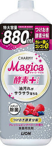 楽天市場】ライオン CHARMY Magica 酵素+フレッシュピンクベリーの香り