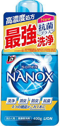 楽天市場】ライオン トップスーパーNANOX つめかえ用超特大 1230g