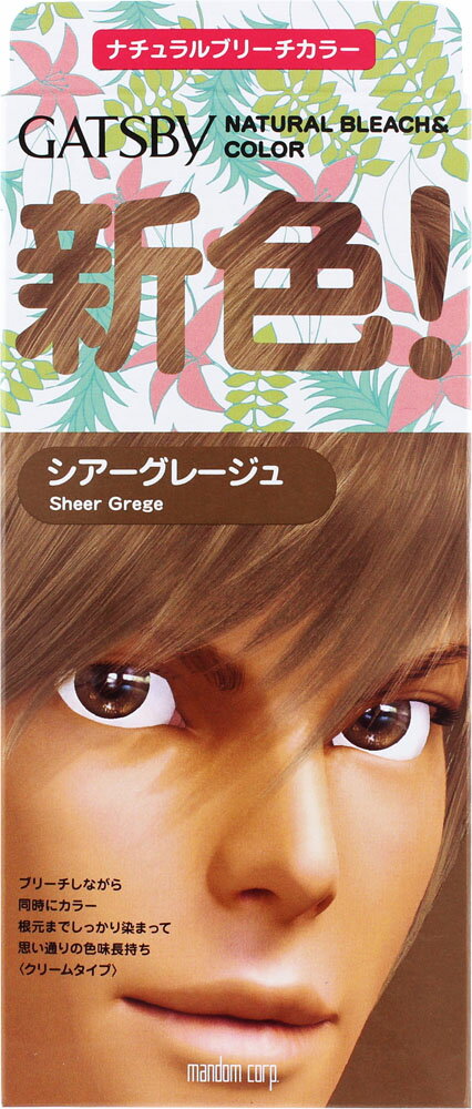 ギャツビー ナチュラルブリーチカラー シアーグレージュ(医薬部外品)