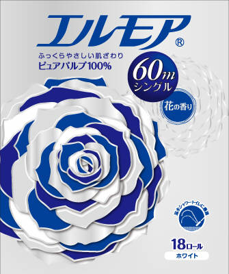 楽天市場】カミ商事 エルモア 贅沢三枚トイレットロール 12