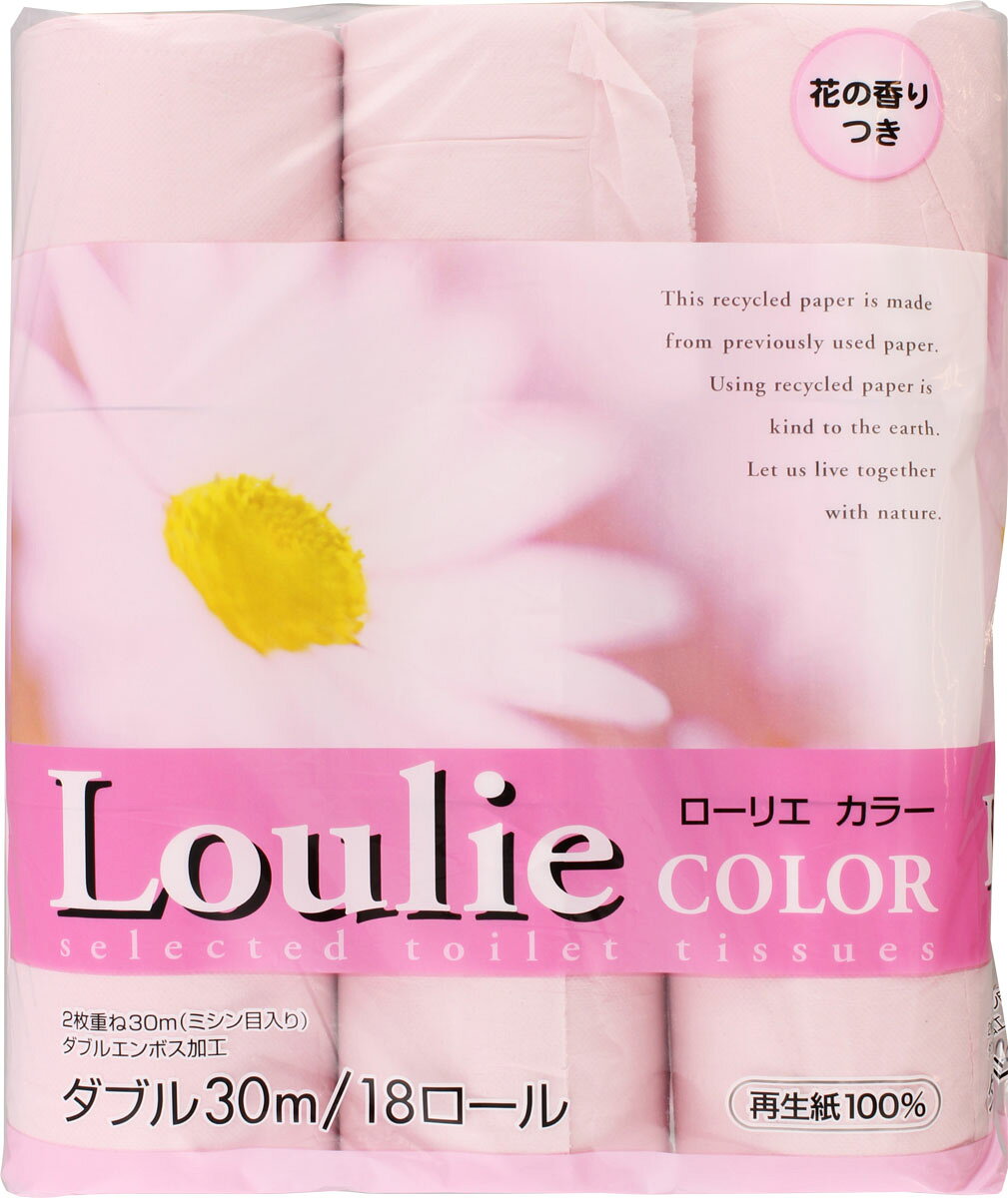 楽天市場】鶴見製紙 ローリエカラー ピンク ダブル フローラルの香り