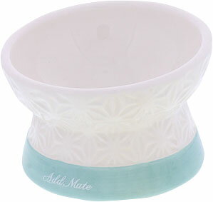 犬用食器 フードが食べやすい脚付き陶器食器 Sサイズ