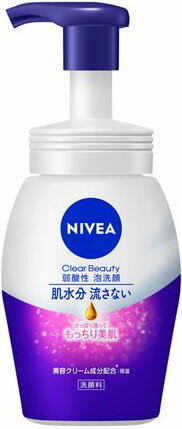 ニベア クリアビューティー弱酸性泡洗顔 もっちり美肌 本体 150ml