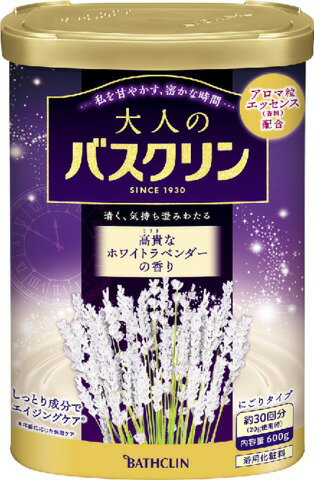 楽天市場】バスクリン 大人のバスクリン 神秘の青いバラの香り 600g