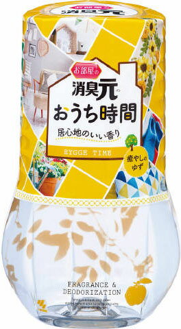 お部屋の消臭元おうち時間 癒やしのゆず 400ml