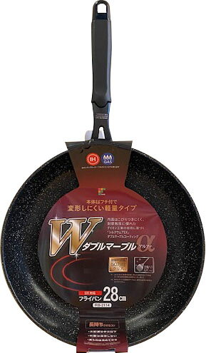 楽天市場】和平フレイズ ダブルマーブルα IH対応フライパン28cm | 価格