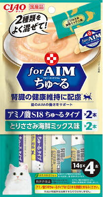 楽天市場】いなば食品 CIAO for AIM チュール 腎臓の健康維持に配慮
