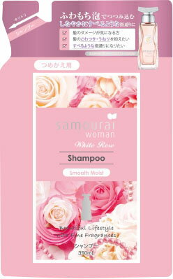 サムライウーマン ホワイトローズ シャンプー スムースモイスト つめかえ用 350ml