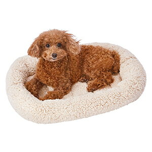 犬猫用ベッド 洗える ふんわりあごのせベッドAWY M