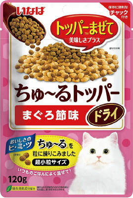 楽天市場】いなば食品 いなば ちゅ～るトッパードライ まぐろ節味 120g