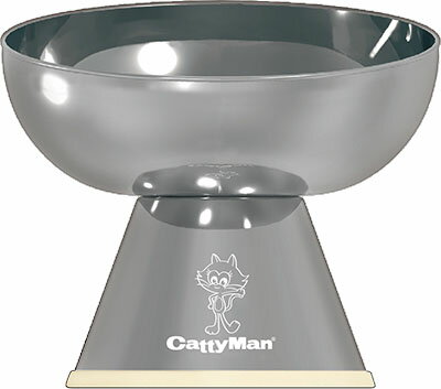 ステンレスのテーブル食器 猫用