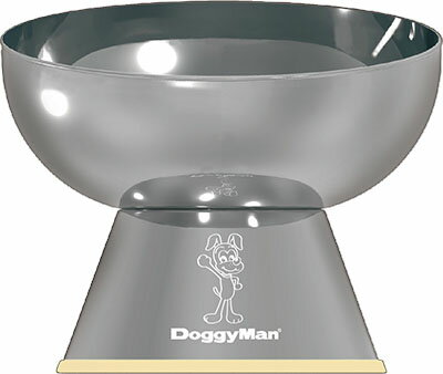 ステンレスのテーブル食器 犬用 M