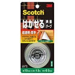 3M はがせる両面テープ 1.5m KRT15
