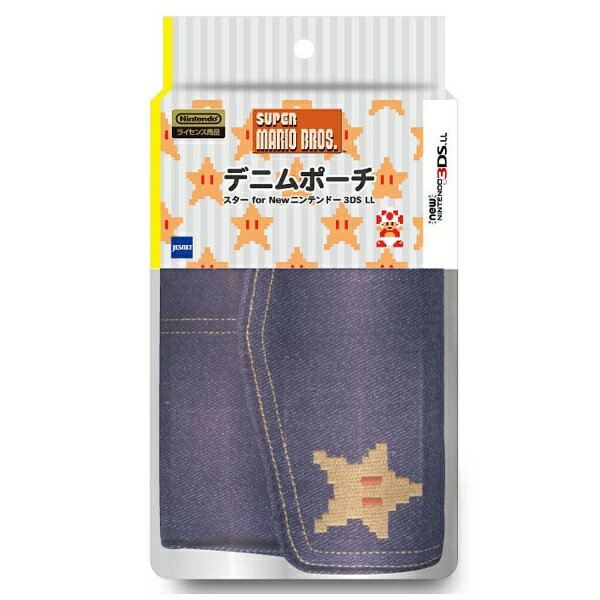 楽天市場】任天堂販売 デニムポーチ/スター for Newニンテンドー