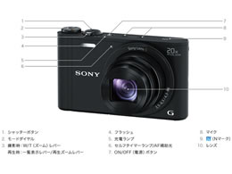 SONY Cyber-Shot WX DSC-WX350(B)