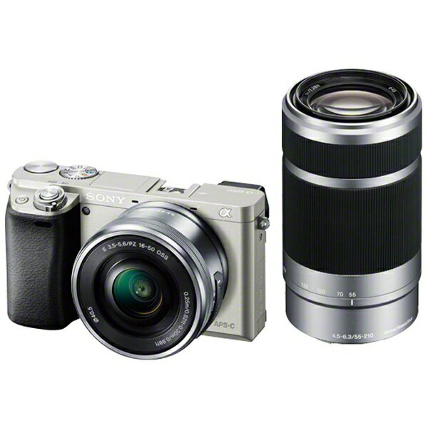 【美品】SONY α6300 ILCE-6300L ミラーレス一眼カメラ α（ソニー） ソニー SONY α6300 ILCE-6300L ダブルレンズキット