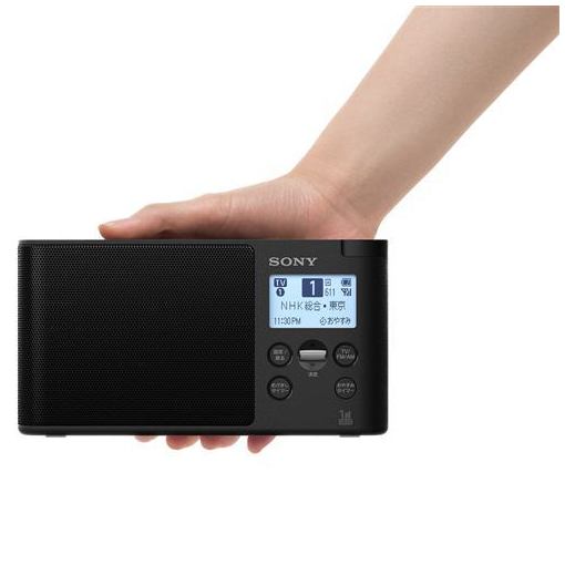 楽天市場】ソニーグループ SONY ワンセグTV音声受信ラジオ XDR-56TV(B