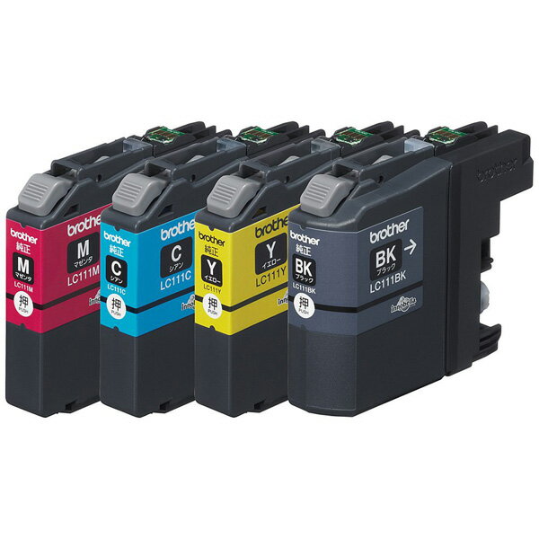 brother インクカートリッジ LC111-4PK 4色