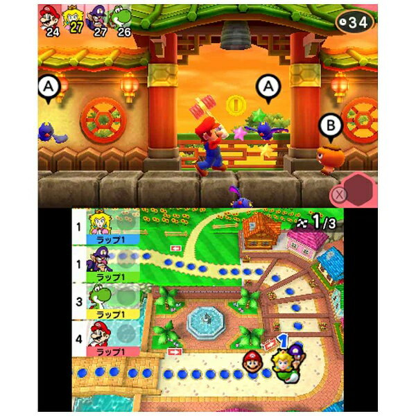 マリオパーティ スターラッシュ/3DS/CTRPBAAJ/A 全年齢対象