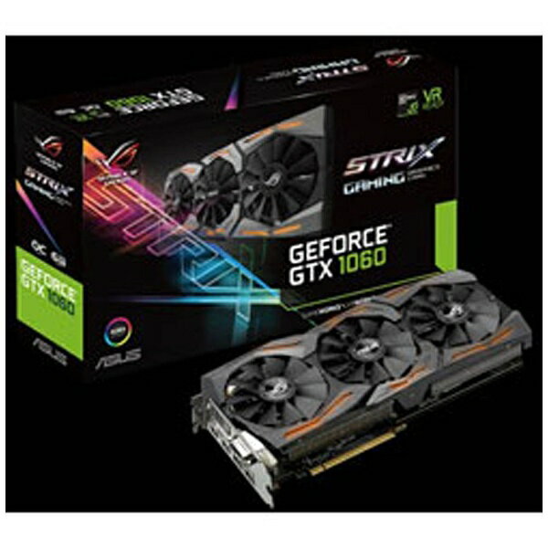 ASUS STRIX-GTX1060-DC2O6G グラフィックボード ASUS STRIX-GTX1060-DC2O6G STRIX シリーズ GeForce GTX 1060