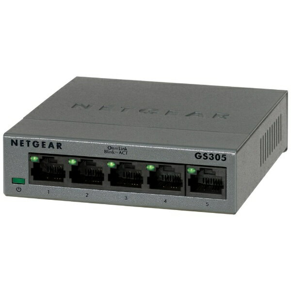 楽天市場】NETGEAR 5ポート アンマネージプラス・スイッチ GS105E