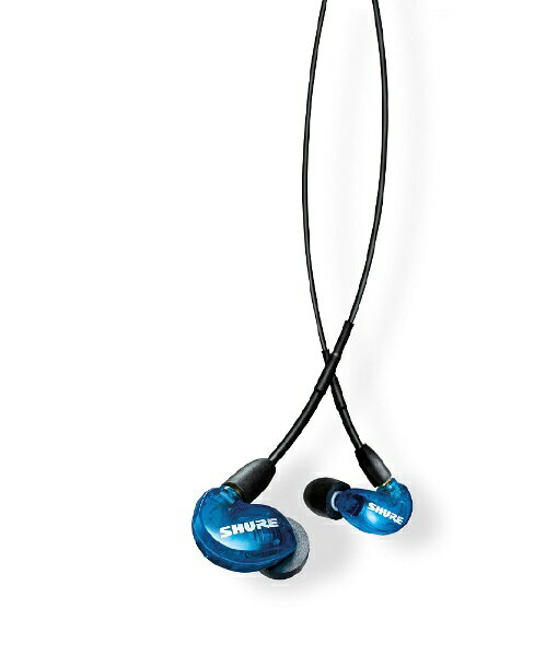 楽天市場】SHURE 完全ワイヤレス高遮音性イヤホン SE215SPE-B-TW1-A