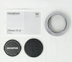 OLYMPUS 交換レンズ M.ZUIKO DIGITAL M25F1.8 シルバー