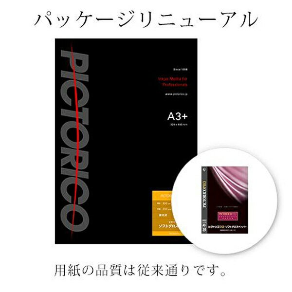 PICTORICO プロ・ソフトグロスペーパー A3ノビサイズ  PPG210-A3+/20