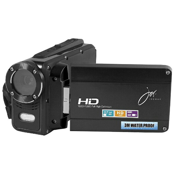 楽天市場】ジョワイユ ジョワイユ FullHDビデオカメラ JOY5162 BK