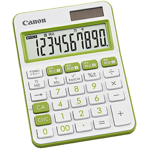 Canon 電卓 LS-105WUC-GR