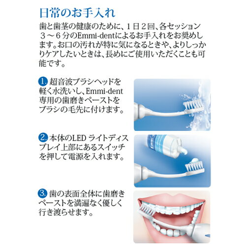 楽天市場】Emmi Ultrasonic Japan emmi-dent EMMI-DENT CHROME 超音波