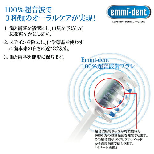 楽天市場】Emmi Ultrasonic Japan emmi-dent EMMI-DENT CHROME 超音波