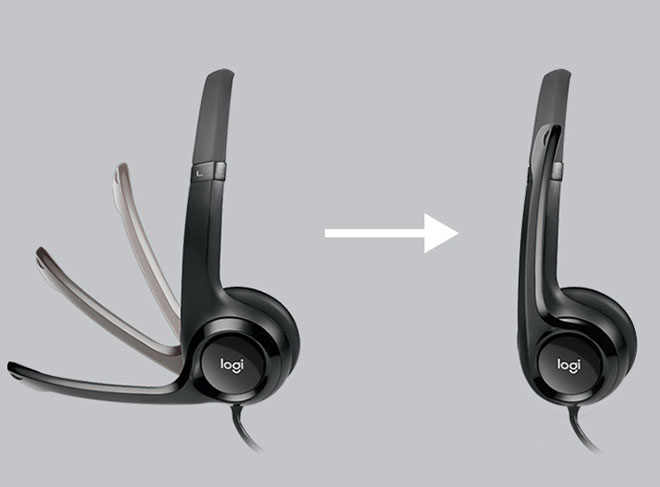 Logicool USBヘッドセット H390R