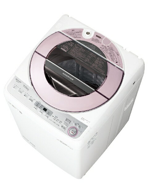 SHARP 全自動洗濯機 7kg対応 2021年ES-KS70W　美品 楽天市場】シャープ シャープ 洗濯機 ホワイト系 洗濯容量：7.0