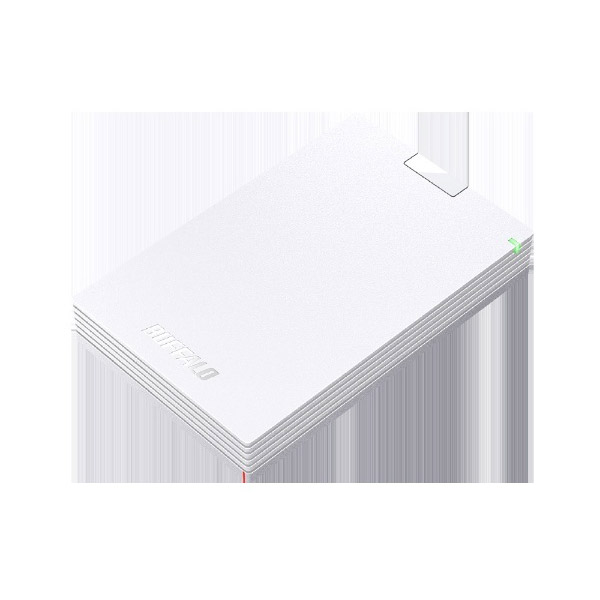 BUFFALO ポータブルHDD スタンダードモデル HD-PCG2.0U3-GWA