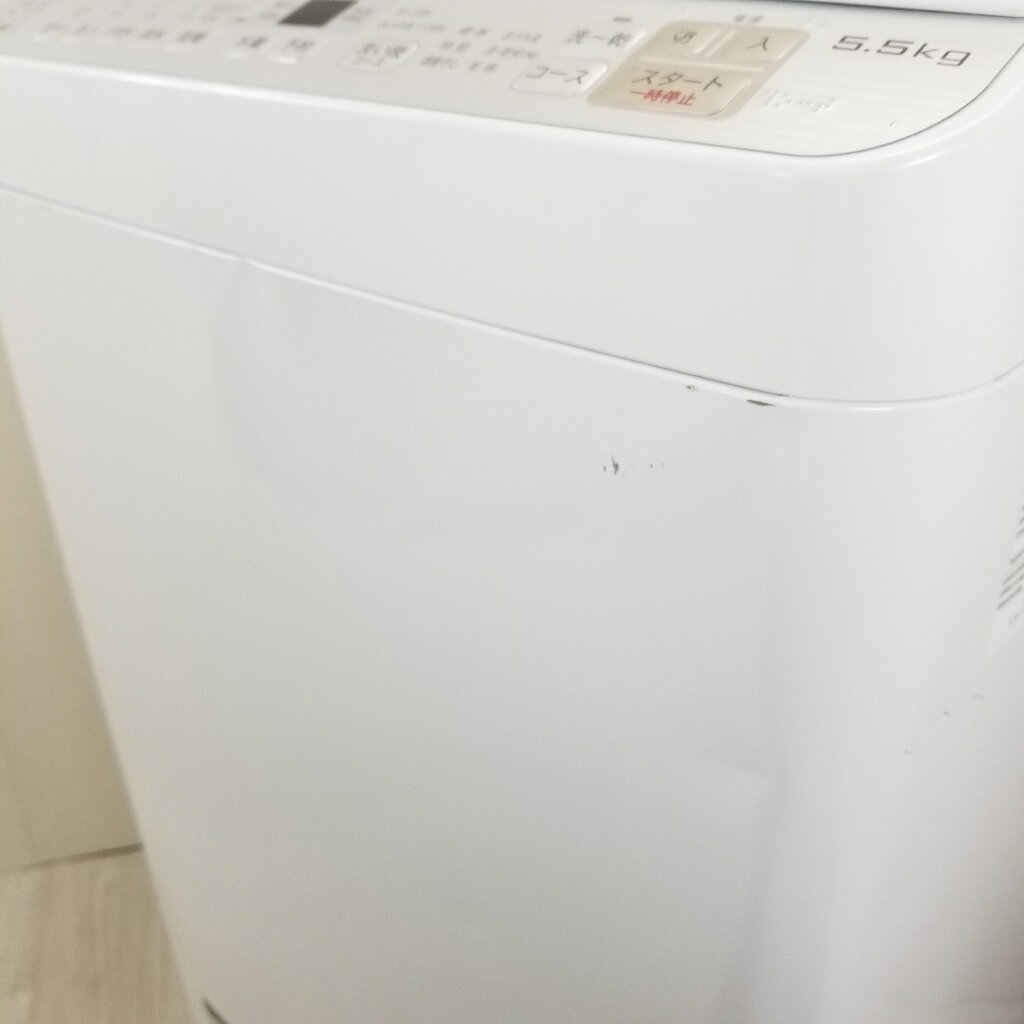 楽天市場】シャープ SHARP 縦型洗濯乾燥機5.5kg 上開き ES-TX5B-N