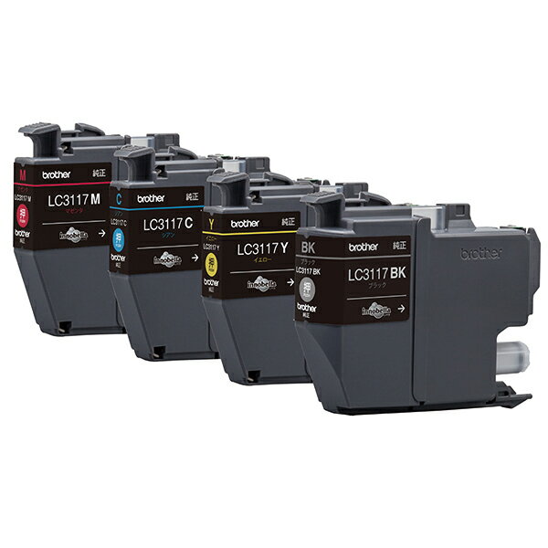 brother インクカートリッジ LC3117-4PK 4色
