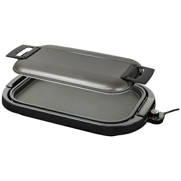 YAMAZEN YHE-B130(B)【送料無料】 YHE-B130 ホットプレート [プレート1枚] ヤマゼン｜YAMAZEN 通販