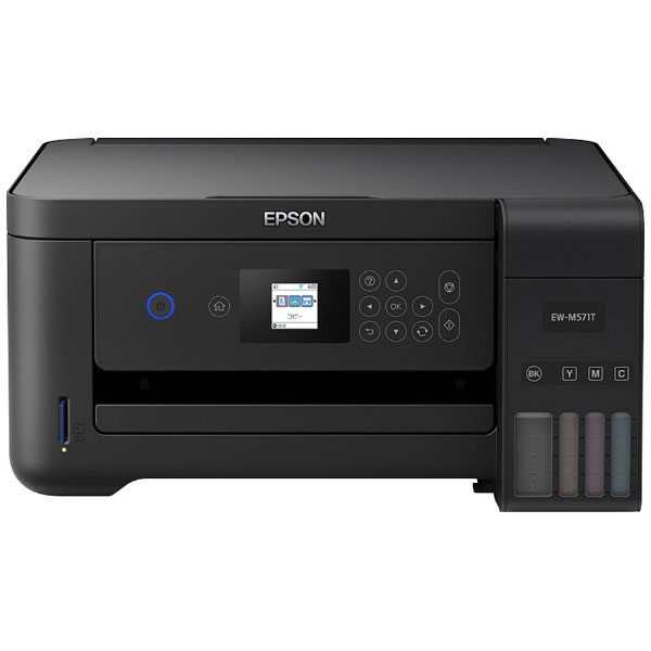 中古品　美品　EPSON EW-M571TW ホワイト インクジェットプリンター 楽天市場】エプソン EPSON EW-M571TW ホワイト プリンター【送料無料