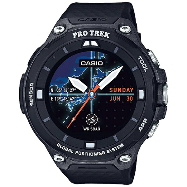 楽天市場】カシオ計算機 CASIO プロトレック スマート WSD-F20-BK 