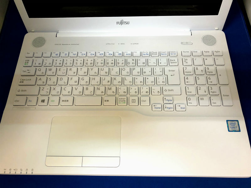 富士通｜FUJITSU FMVA50C2WP ノートパソコン LIFEBOOK ライフブック プレミアムホワイト 15.6型 /Windows10 Home /intel Core i7 /Office HomeandBusiness /メモリ：4GB /HDD：1TB /2018年6月モデル