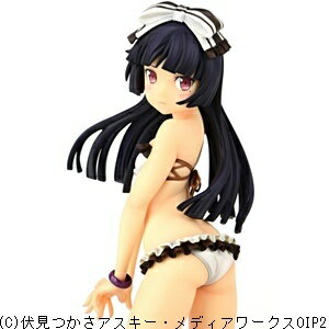高坂桐乃 ネコミミ水着 やわらかバスト版 1/2.5スケール 高坂桐乃～ネコミミ水着ver.～やわらかバスト版 (フィギュア