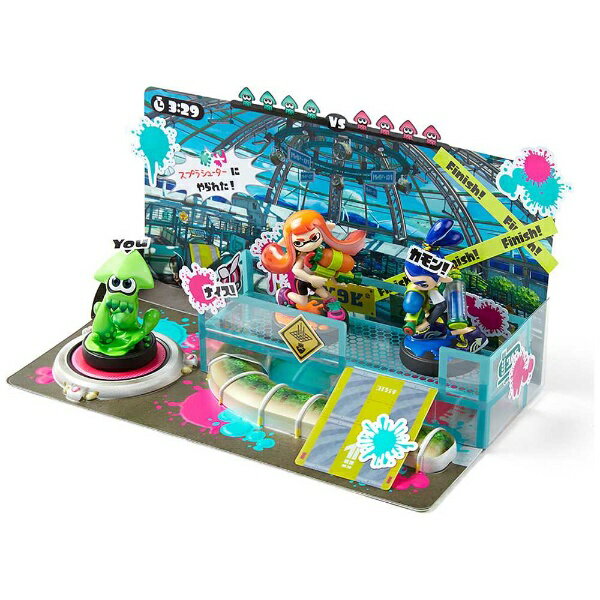 スプラトゥーンamiibo 全種19種類　美品　コンプリート　ジオラマキット２種 スプラトゥーン3 アミーボ セット 全種類 全19種類 スプラトゥーン